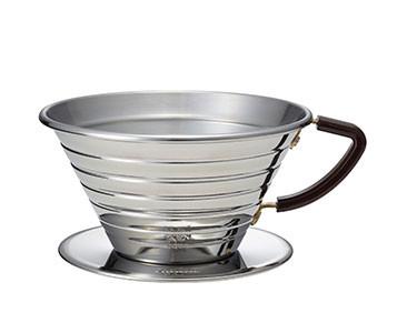 Kalita Wave 185 dripper stainless steel - Barking Dog Roasters