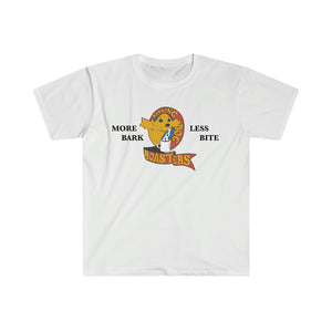 Barking Dog Roasters Logo T-shirt 100% Cotton White