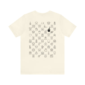 Coffee & Dogs Tee - Barking Dog Roasters