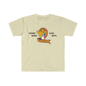 Barking Dog Roasters Logo T-shirt 100% Cotton Natural